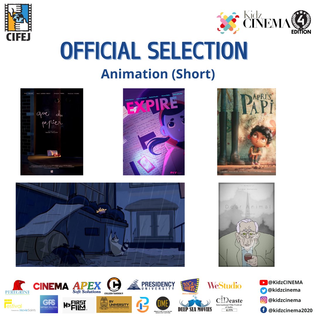 kidzcinema's tweet photo. Sharing films from our official selection KidzCINEMA 4th edition!

#kidzcinema #childrenfilmfestival #forchildren #bychildren #globalaudience https://t.co/AVBLGJUSth