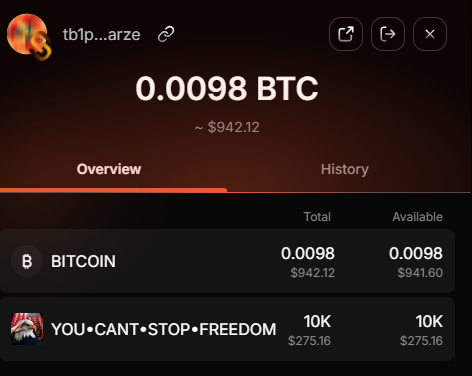 xiagl1's tweet photo. @CNSR_btc bc1pf4ryf0yma7v0wslq94gy76xyu6mr55fu6sa4a82js7vayc4t8tmsyscvsu https://t.co/Mk2TJ4C2aj