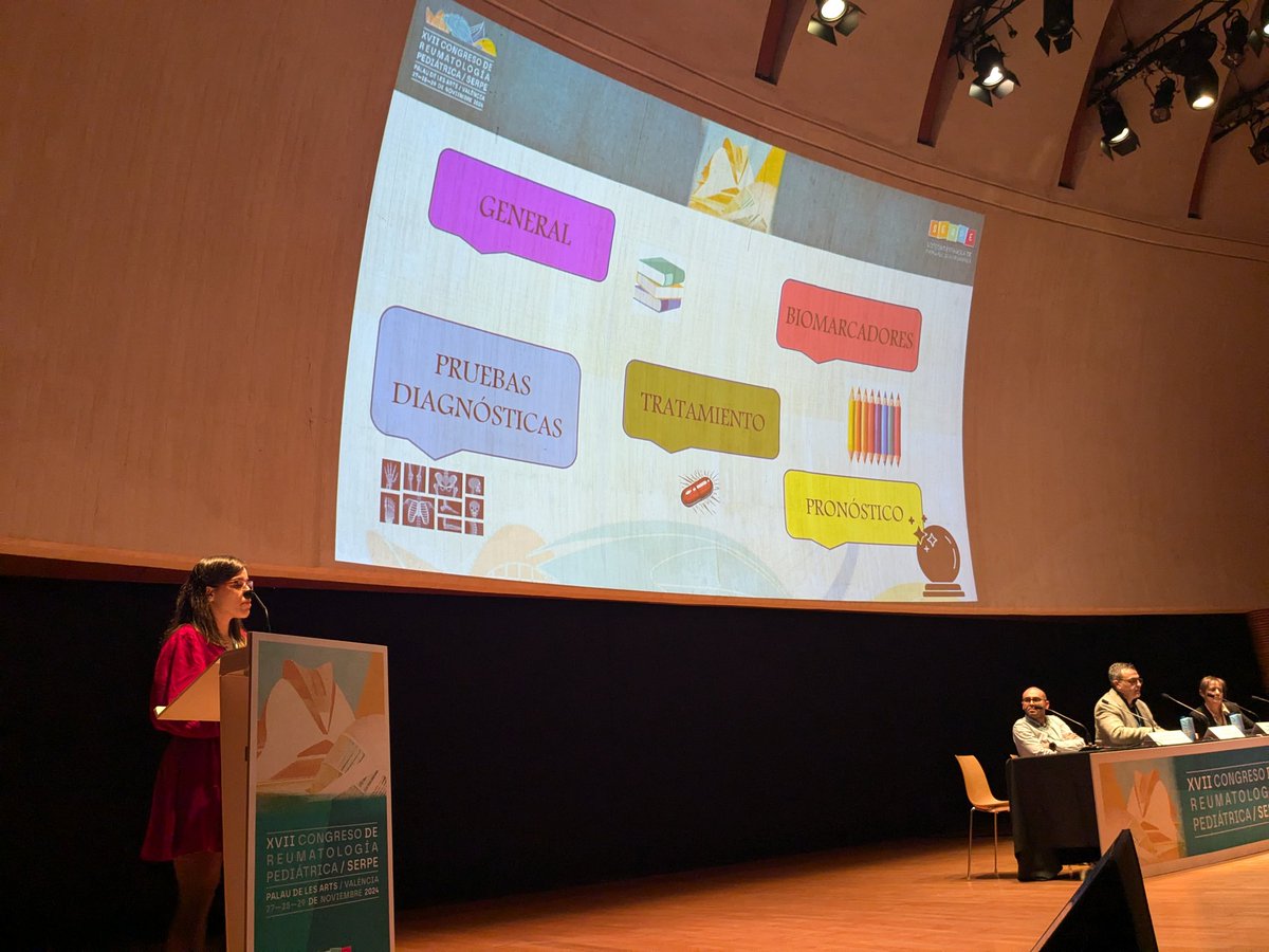 ser_erna's tweet image. Mesa de sistémicas en #serpe2024
Espacio para la Dermatomiosiria juvenil #DMJ de mano de la Dra Carriqui y para el Síndrome Antifosfolípido #SAF en la infancia por la Dra  Lacruz