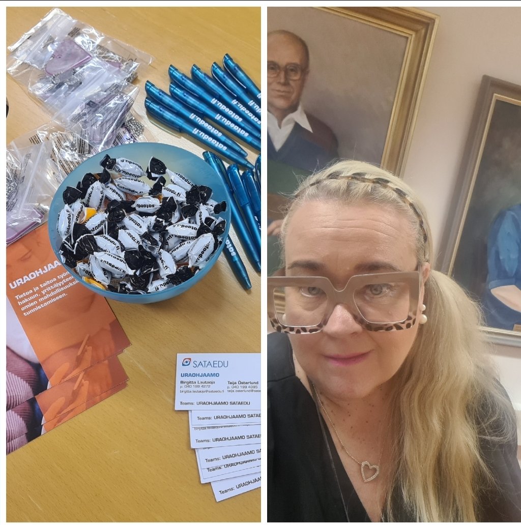 Tänäänkin uraohjausta Kankaanpään Sataedussa mm. rakennusalan opiskelijoiden kanssa. #uraohjaus #uraohjaamo <a href="/Sataedu/">Sataedu</a>