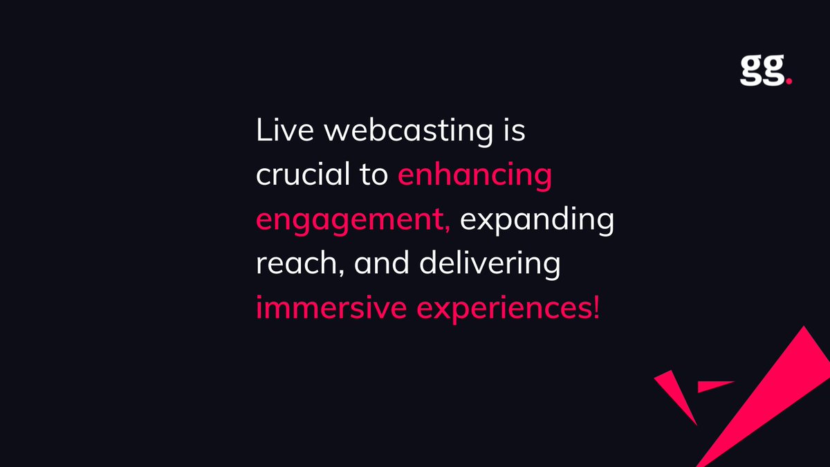 groovygecko's tweet image. 🚀The future of live webcasting is here!
Discover how Groovy Gecko is leading the way in this dynamic industry, from emerging trends to cutting-edge innovations.
🔗 Read more: bit.ly/3Z8uqni

#LiveWebcasting #Innovation #StreamingTech #groovygecko
