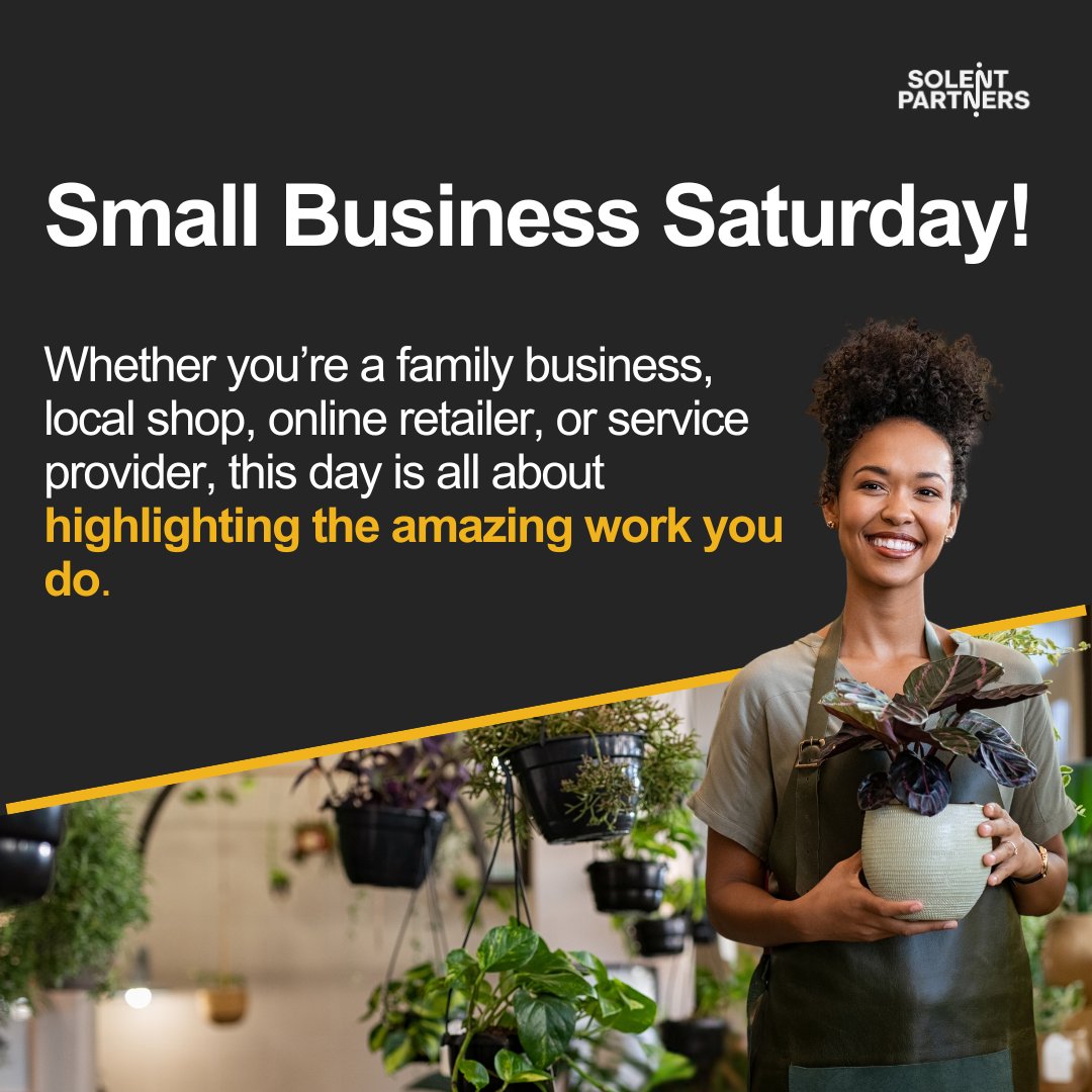 Our tailored programme is designed to give small businesses the tools and support they need to grow and succeed.

Find out more here: solentpartners.com/our-services/g…

#SmallBusinessSaturday <a href="/iwight/">Derek Johnstone</a> <a href="/SouthamptonCC/">SouthamptonCC</a> <a href="/portsmouthtoday/">Portsmouth City Council</a>