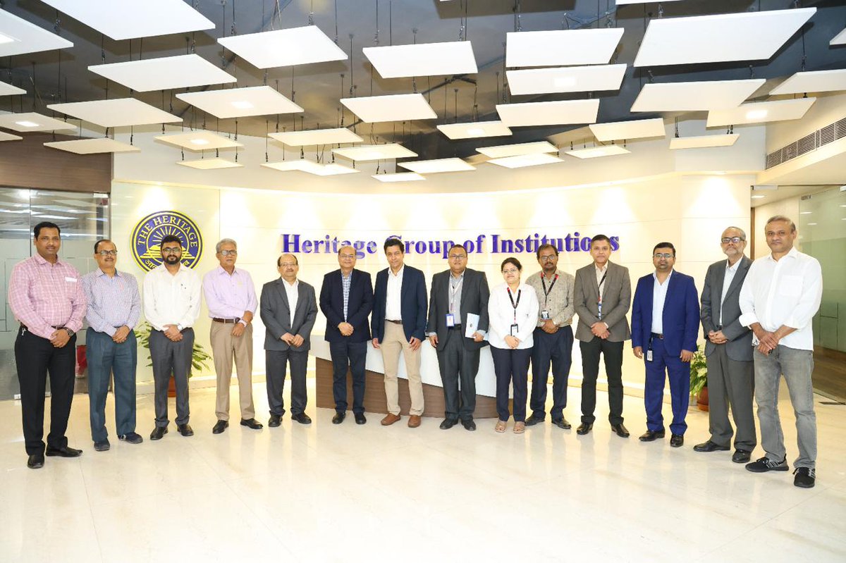 KBTHeritage's tweet photo. The TCS Leadership Connect at Heritage Institute of Technology on 4th November, 2024, marked a significant milestone. We had the honor of hosting Mr. Shekar Krishnan, Vice President &amp; Head- Retail Business Unit, TCS, Europe &amp; UK, along with the TCS team.
#TCS https://t.co/h0bOkDkphg