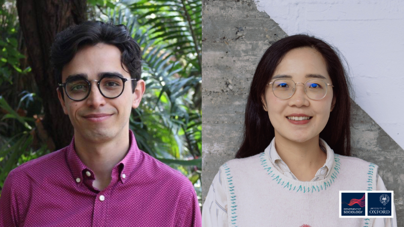 SociologyOxford's tweet photo. 🎓 Huge congratulations to two of our newest Doctors of Philosophy!

👏 @gfunari93 completed his thesis on organised crime in Brazil, while @XinyiZhao16 explored gender inequality in scientific production.

Read more about their research ➡️ https://t.co/oSXLs25mjl https://t.co/pH9BKQTQhQ