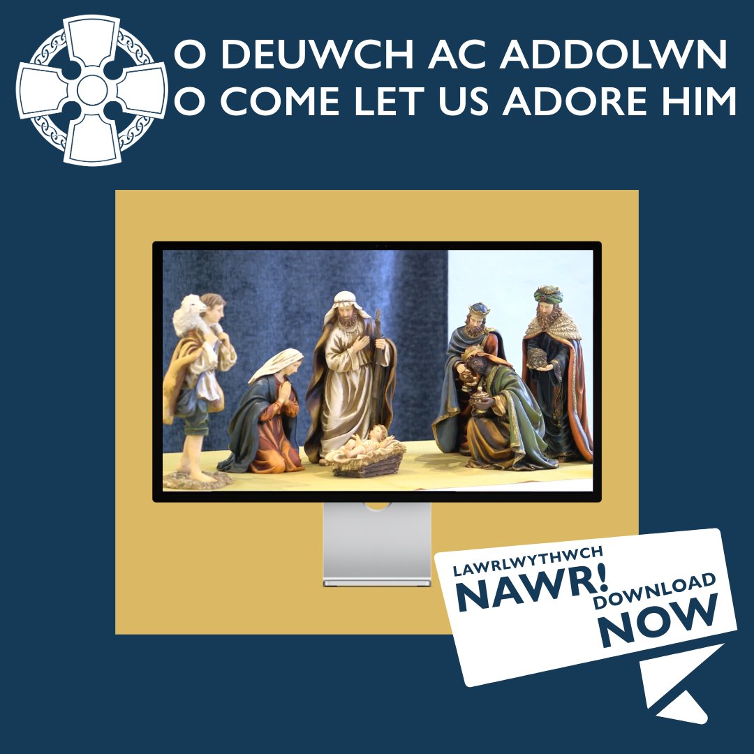 ChurchinWales's tweet photo. This week it is Christmas, and @PoblDewi's video with Bishop Dorrien Davies, which focuses on Luke 2.1-14. Mae’n Nadolig ac mae fideo Esgobaeth Tyddewi gyda’r Esgob Dorrien Davies, sydd â ffocws ar Luc 2.1-14 https://t.co/tpTE6ZCoqi
#Advent2024 #AdventCourse #OComeLetUsAdoreHim https://t.co/1nHUJQGlbz