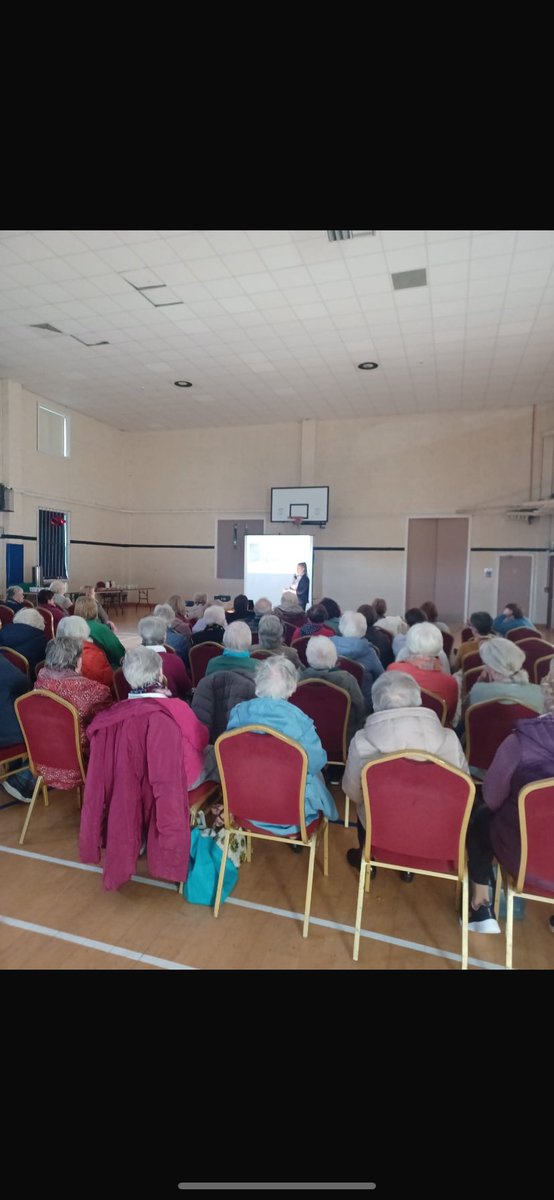 Delighted to have presented along side my colleague <a href="/BredaMeagher/">Breda Meagher</a> about the Cork Pathfinder service and falls prevention to the Cobh Active Retirement group this week. A fabulous group and an amazing social resource for the people of Cobh. <a href="/BurkeDearbhla/">Dearbhla Burke</a> <a href="/AislinnGriffin1/">Aislinn Griffin</a>