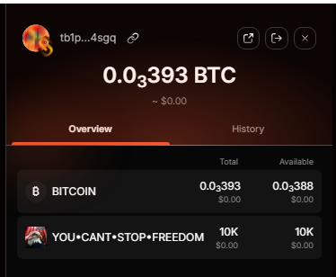 ridloondemmboss's tweet photo. @CNSR_btc bc1pggjfjwxr8fpv9eq80wmljrz0dy3mzc7nawl38npnrhqw5fvl3wasvlrlj0 https://t.co/yH0KtBVas6