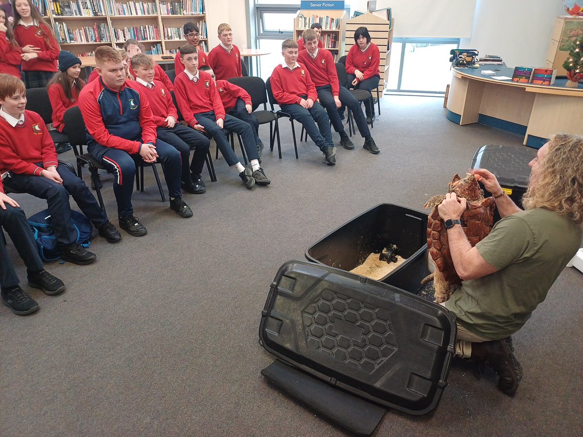 JCSP Library CCM (@colchilmlib) on Twitter photo Dave's Jungle, on a visit to our school today, along with his collection of exotic friends including tarantulas, Burmese pythons, snapping turtles, frogs and chameleons. The visit was organised as part of our JCSP Christmas celebrations <a href="/jcsplibraries/">JCSP Library Project</a> <a href="/ccmwicklow/">CCM Wicklow</a> Dave's Jungle, on a visit to our school today, along with his collection of exotic friends including tarantulas, Burmese pythons, snapping turtles, frogs and chameleons. The visit was organised as part of our JCSP Christmas celebrations <a href="/jcsplibraries/">JCSP Library Project</a> <a href="/ccmwicklow/">CCM Wicklow</a>