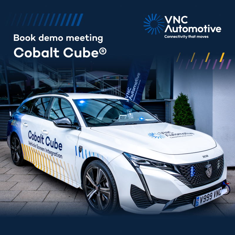 VNCAutomotive's tweet photo. Experience Cobalt Cube® firsthand! 🙋‍♂️ Book an in-person meeting with our team and explore how we can support your fleet, in our fully equipped demo car.

Currently available for booking in the UK.
📅 Schedule the meeting: https://t.co/Uks7ENb2Hb

#ConnectedVehicles https://t.co/HikA5SSj0o