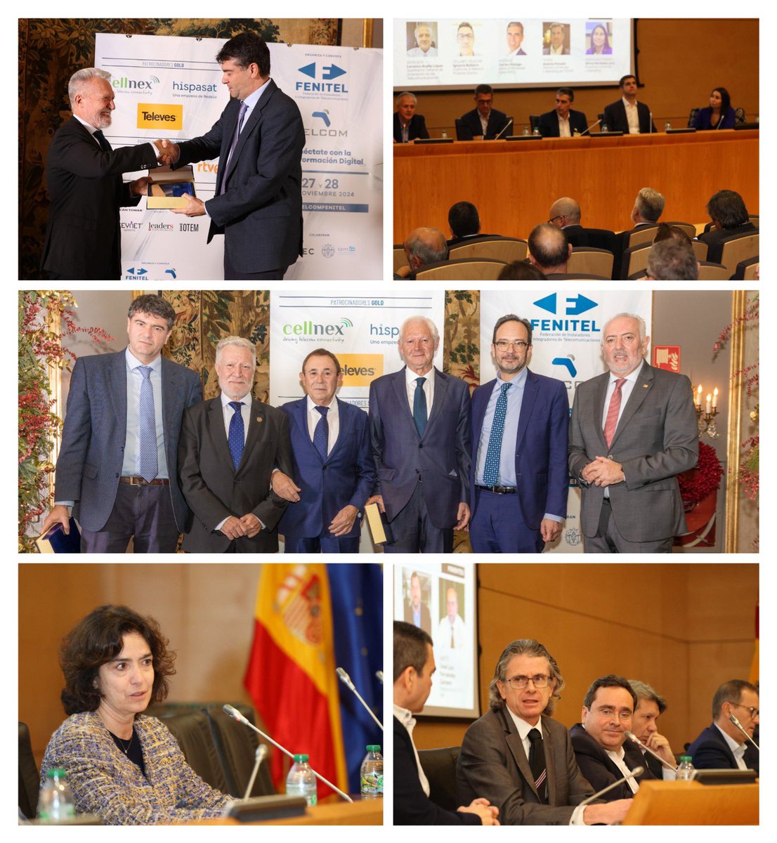 SEtelecoGob's tweet image. La @SEtelecogob ha participado muy activamente en el #TELCOM2024 organizado por @FENITEL_ES 

España 🇪🇸 dispone de las infraestructuras digitales más robustas de Europa, gracias a la colaboración público-privada con el sector #teleco y muy en especial con los instaladores