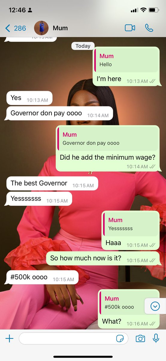 Thanks to Rivers State Governor, the best governor <a href="/SimFubaraKSC/">Siminalayi Fubara</a> 

My mum is now earning half a million👏👏👏