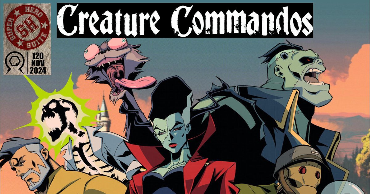 To prepare for DC's first canonical story in the James Gunn era, we look back at the history of the creation and characters of the Creature Commandos on Superhero Suite. #CreatureCommandos
retrozap.com/superhero-suit…