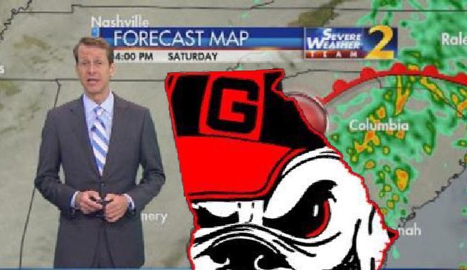 TheBatteryMayor's tweet photo. Tomorrow's forecast...

#WeRunThisState https://t.co/w8IHqvMdzc