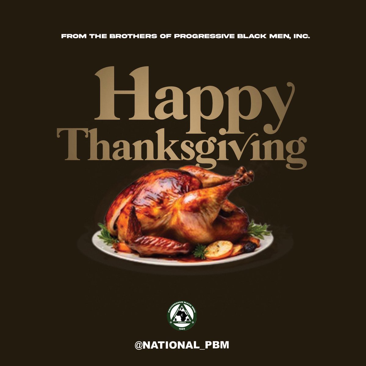 National_PBM's tweet photo. From the brothers of Progressive Black Men, Inc. we wish you a Happy Thanksgiving ππ½ π¦
#CKES https://t.co/WxbJ8U1Qyj