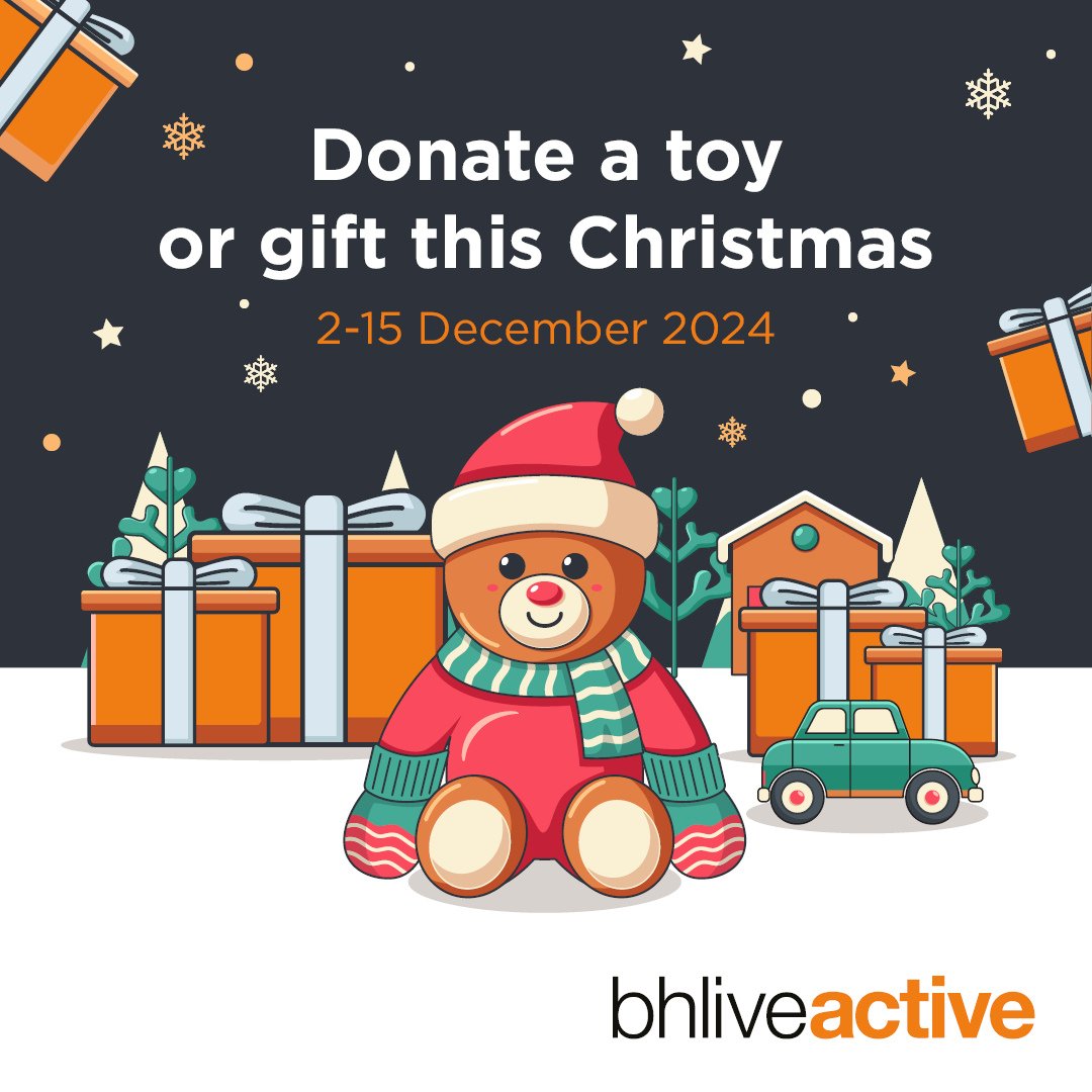 Next month, we are inviting visitors to donate a toy at participating BH Live Active centres in aid of local children hospices - <a href="/Julias_House/">Julia's House Children's Hospices</a> in Bournemouth and <a href="/naomiandjack/">Naomi House & Jacksplace</a> in Portsmouth 🧡🎁

Find out more:
bit.ly/4fMqTlQ

@MyBCPCouncil <a href="/portsmouthtoday/">Portsmouth City Council</a>