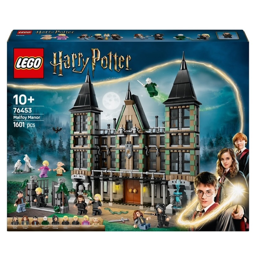 Falconbricks's tweet photo. New LEGO Harry Potter Malfoy Manor revealed!

Release: January 1st 
Price: $149.99
Pieces: 1601

#harrypotter #lego #legonews #legoleaks #malfoy https://t.co/QljRJrDnrZ