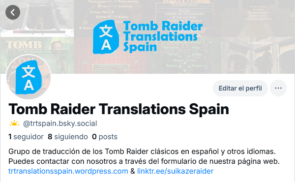 Tomb Raider Translations Spain tweet media