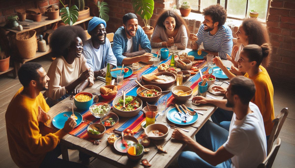 JheckPlays's tweet image. Food for Thought!
tinyurl.com/5n6wjpz
Discover the power of sharing meals and how it nourishes our minds, hearts, and relationships. Learn why communal dining is key to happiness and well-being. Gather around the table and reconnect!
#FoodCulture #SharedMeals #CommunityDining