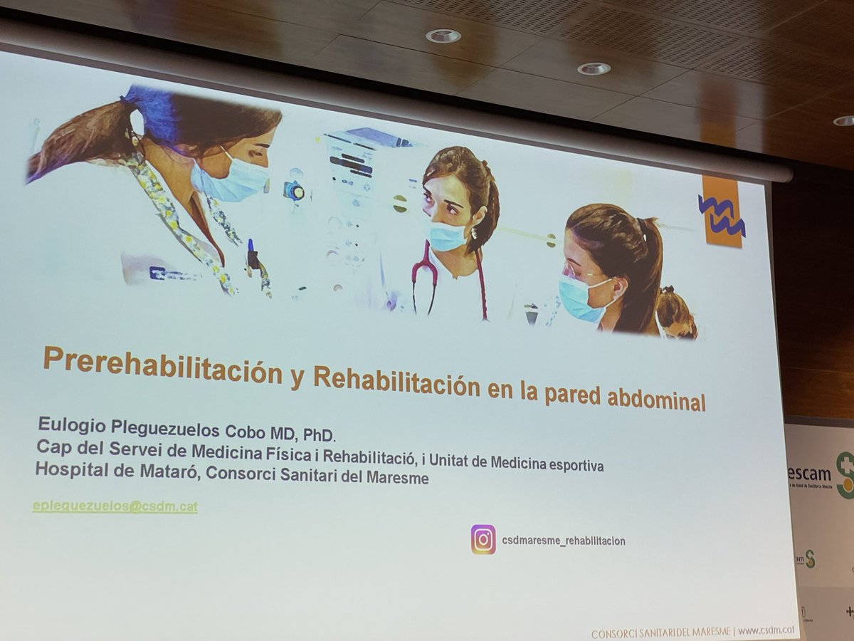 TeresaCaldern5's tweet photo. XXV Curso Actualización en Cirugía . HNSP. 
Este año la pared abdominal es la protagonista . En palabras del Dr. J.A.Pereira Rodríguez “ una apuesta segura”, un campo  en continuo desarrollo . @MahurSmiley @emcanopech @CarlosB35873714 https://t.co/a0dVJhzUD8