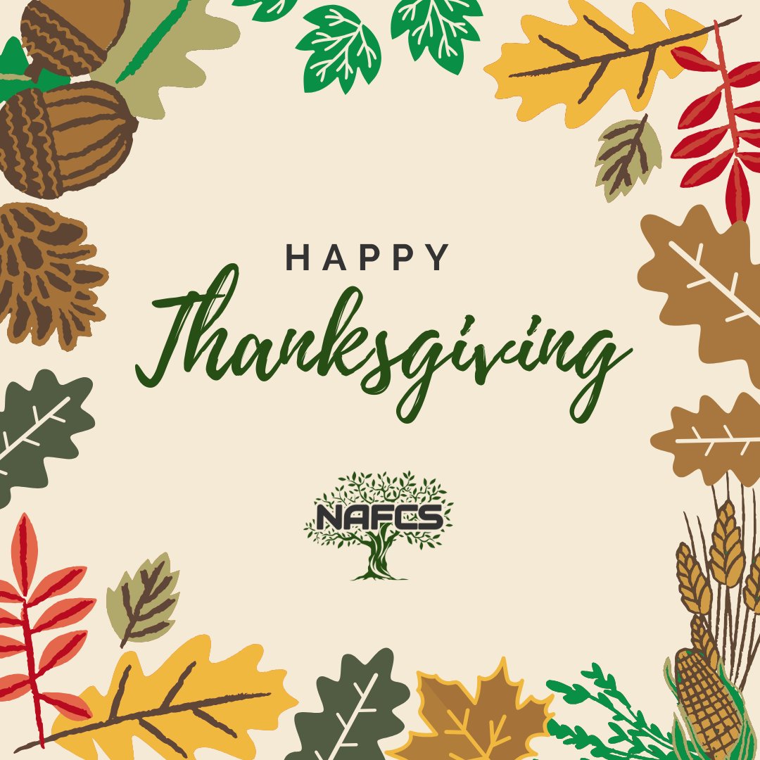🦃🍽️ We hope your holiday weekend is filled with joy, gratitude, and delicious food. We’re so thankful for our amazing NAFCS family—students, staff, and families who make our schools shine.

Enjoy your break, and we’ll see students back in the classroom on Monday!

#NAFCSuccess