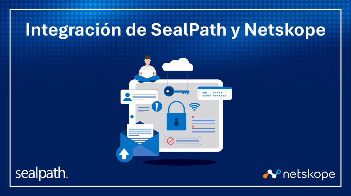 Nos complace anunciaros que <a href="/sealpathtech/">SealPath - Full Information Protection Made Easy</a> ya se integra con <a href="/NetskopeES/">Netskope ES</a>, concretamente la integración se centra en el DLP de Netskope y el IRM  de SealPath. 
Tienes detalles de la integración en el siguiente vídeo: 
👨‍💻 netskope.com/resources/demo…
#DLP #IRM #proteccióndeldato