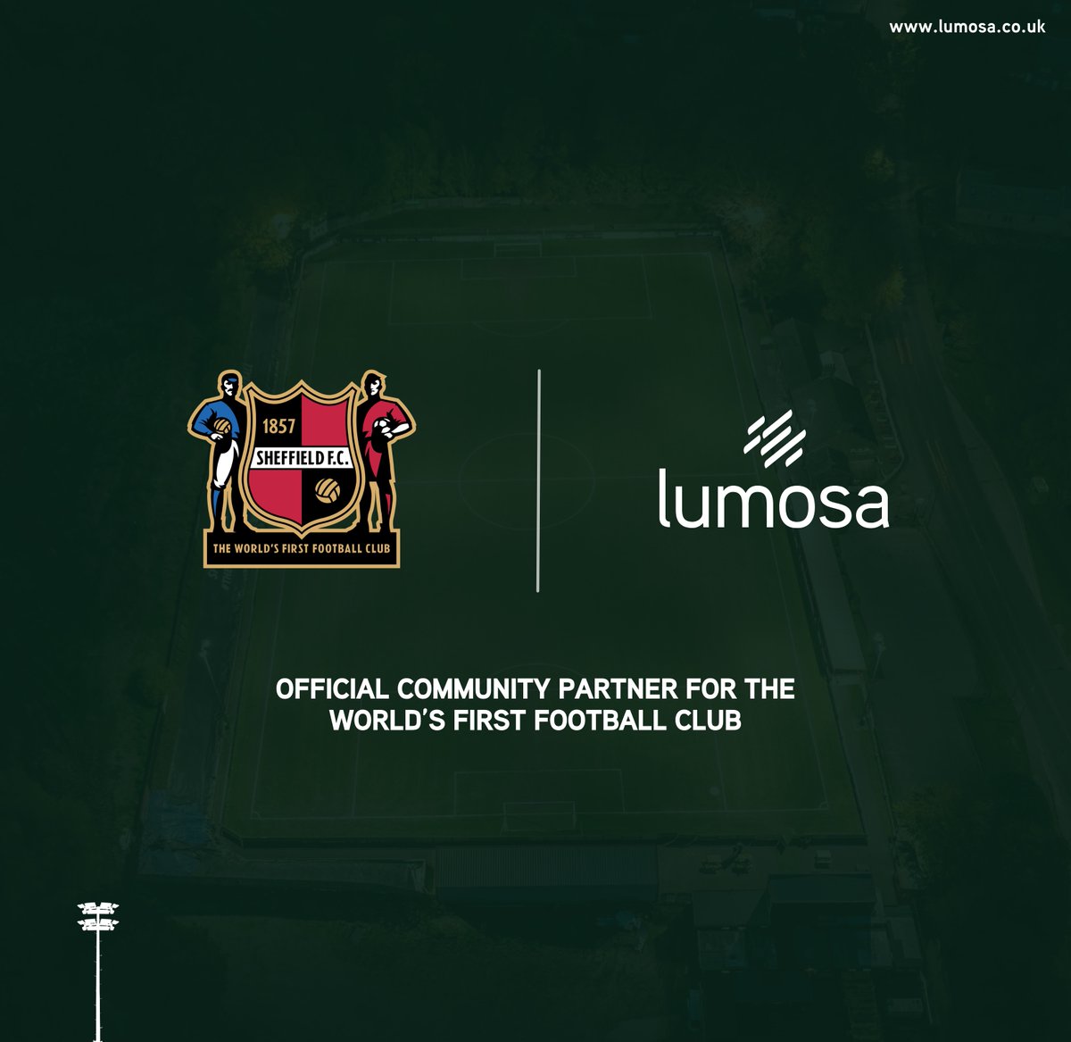 Lumosa UK (@lumosauk) on Twitter photo Lighting Up #TheWorldsFirst โฝ๏ธ
Proud to partner with <a href="/sheffieldfc/">Sheffield Football Club</a> โ where footballโs legacy began. ๐โจ
Legendary club. Legendary lighting. Ready to shine?
๐ lumosa.co.uk
#sheffieldfc #lumosa #football #thehomeoffootball #sheffield #uk #floodlight #sportslighting Lighting Up #TheWorldsFirst โฝ๏ธ
Proud to partner with <a href="/sheffieldfc/">Sheffield Football Club</a> โ where footballโs legacy began. ๐โจ
Legendary club. Legendary lighting. Ready to shine?
๐ lumosa.co.uk
#sheffieldfc #lumosa #football #thehomeoffootball #sheffield #uk #floodlight #sportslighting