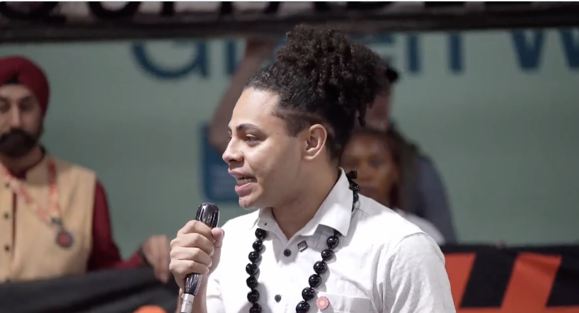 Pacific Climate Activist: #LetMeBeClear

"Let me be clear, if we are lost, you will lose yourselves to this accelerating crisis. 
1.5°C is not an ambition its a survival limit 🚫
#JustTransition must be fast, fair, funded, feminist &amp; forever.” - Dylan Kava