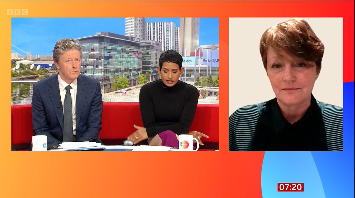 asthmalunguk's tweet image. Our CEO @_SarahSleet was on @BBCBreakfast today responding to research from @KingsCollegeLon about a clinical trial that has found a new way of treating serious asthma and COPD attacks. This could be a game-changer for people with lung conditions.