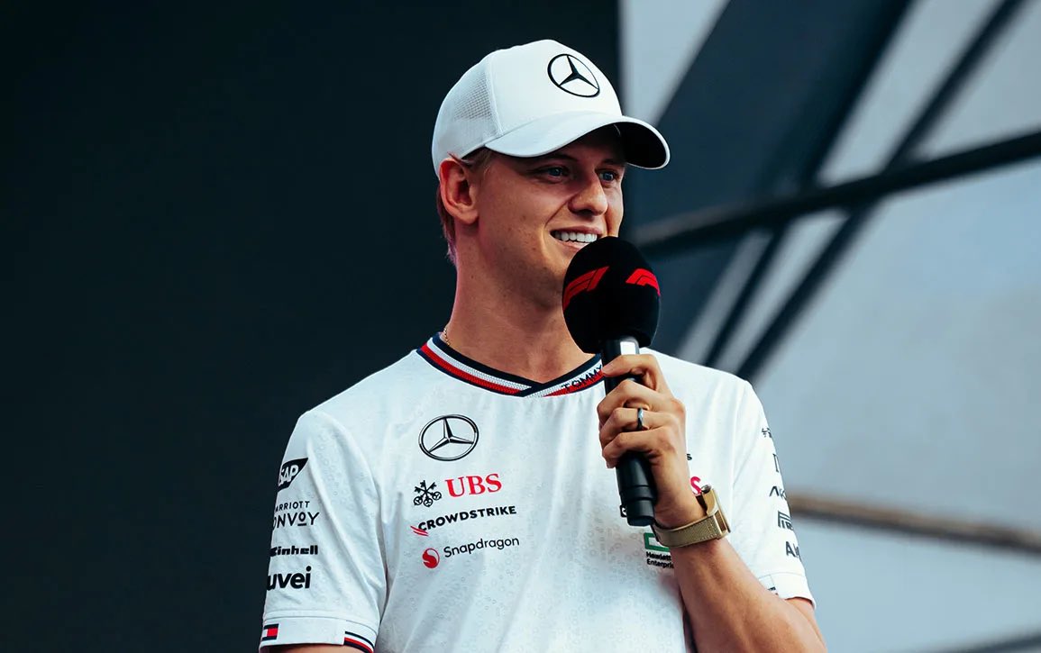 FastestPitStop's tweet photo. ⚠️ | Mick Schumacher has chosen to leave his Reserve Driver role with Mercedes at the conclusion of the 2024 season.

The German joined the team at the start of 2023 and has spent the past two years as Reserve Driver at the Brackley based team.

#F1 #QatarGP https://t.co/k36XnnwhUA