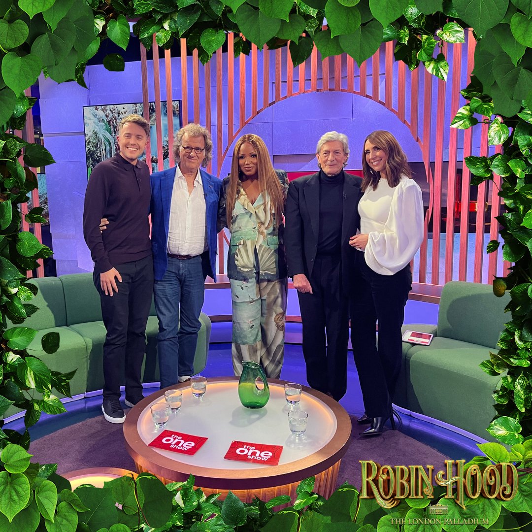 The London Palladium Pantomime (@palladiumpanto) on Twitter photo Did you catch Nigel and Marisha on @bbctheoneshow last night? 🎤 They were talking all things Robin Hood and what’s in store this Christmas at <a href="/LondonPalladium/">The London Palladium</a>! 🎄
If you missed it you can catch up now on BBC iPlayer
📺 bbc.co.uk/iplayer/episod… Did you catch Nigel and Marisha on @bbctheoneshow last night? 🎤 They were talking all things Robin Hood and what’s in store this Christmas at <a href="/LondonPalladium/">The London Palladium</a>! 🎄
If you missed it you can catch up now on BBC iPlayer
📺 bbc.co.uk/iplayer/episod…