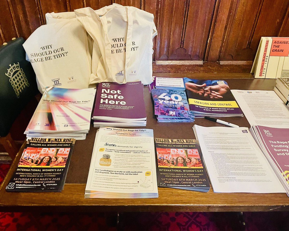 Imkaan (@imkaan) on Twitter photo 🤎 At the Parliamentary drop-in by <a href="/WomensBudgetGrp/">Women's Budget Group</a> & Yuan Yang MP, a session promoting MP engagement in the women’s sector.
We’re echoing the voices of ‘by and for’ Black & minoritised women’s orgs; vital services tackling VAWG & racial inequality.
💡 Why does this matter? ⬇️ 🤎 At the Parliamentary drop-in by <a href="/WomensBudgetGrp/">Women's Budget Group</a> & Yuan Yang MP, a session promoting MP engagement in the women’s sector.
We’re echoing the voices of ‘by and for’ Black & minoritised women’s orgs; vital services tackling VAWG & racial inequality.
💡 Why does this matter? ⬇️