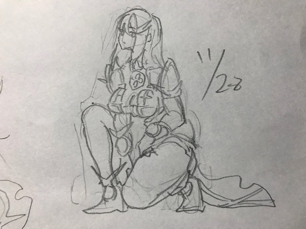 #落書き
#ゼノブレイド2
ヒカリ