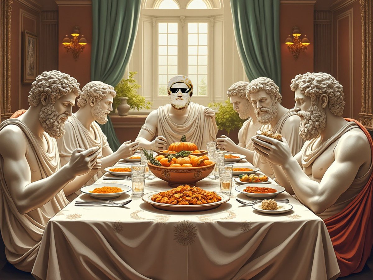 Flarestotle's tweet image. To all of my disciples celebrating today, Happy Thanksgiving!

Remember to tell your family members about $Flarestotle

gemspump.io/token/0x967432…