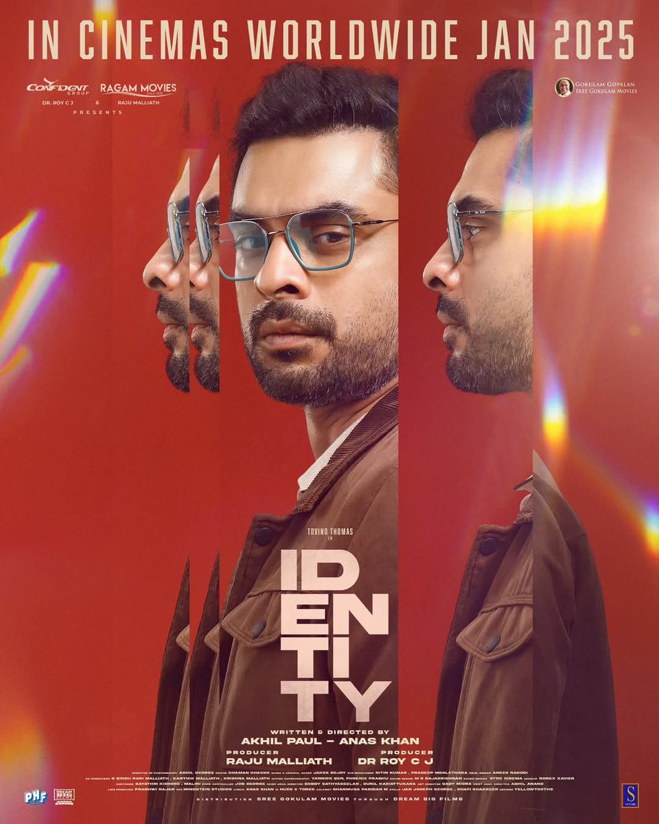 AbGeorge_'s tweet photo. Tovino Thomas' next Biggie #Indentity — Gokulam Movies release all over India through Dream Big Films 💥 https://t.co/bsFJKhxFbh