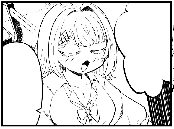 この間かいたオリキャラギャルが気に入ったので試しに1P漫画描いてみてる。来月試しに週一とかでSNSで公開してみようかなと思ってる 