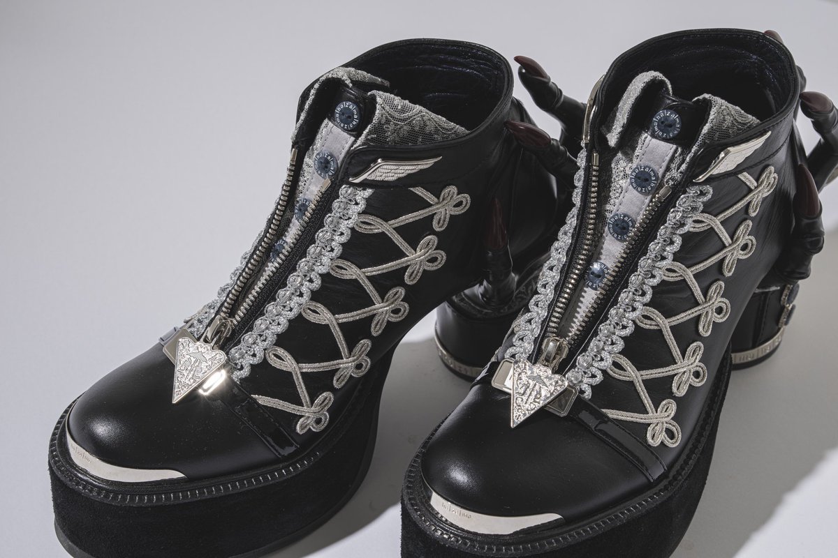 ha | za | ma 2025SS 堕ちゆく天命のヒールブーツ photo @takumi_tube