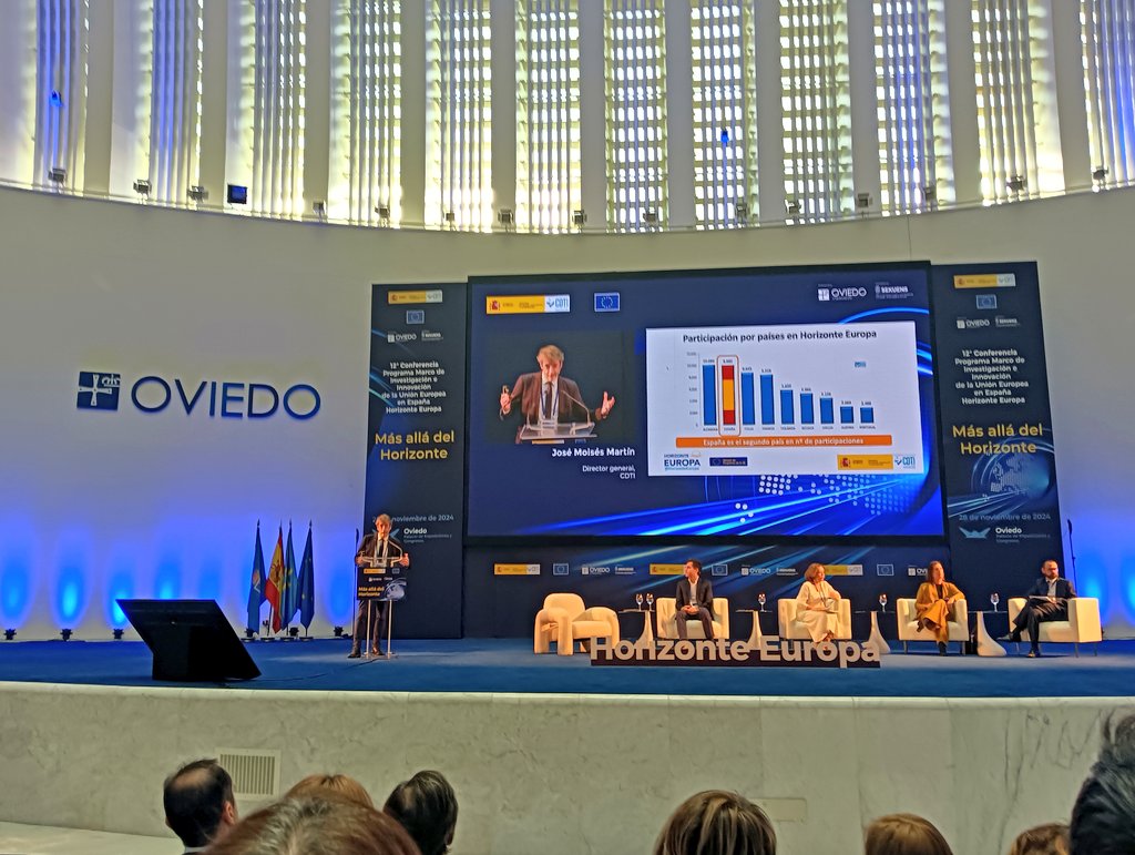 CisWEFE-NEX has been selected by <a href="/CDTI_innovacion/">@CDTI_innovacion</a> for poster presentation at the 12th conference of the EU R&amp;D&amp;I framework programme in Spain as example of the <a href="/HorizonEU/">Horizon Europe 🇪🇺</a> projects coordinated by Spanish entities
💧🌱⚡♻️
#WEFENexus
#CCRIEurope
#BeyondTheHorizon
<a href="/HorizonteEuropa/">Horizonte Europa</a>