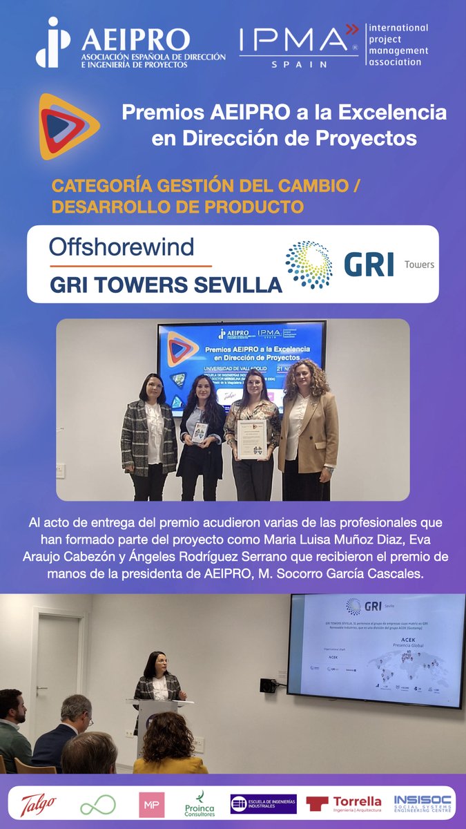 AEIPRO - IPMA Spain tweet media