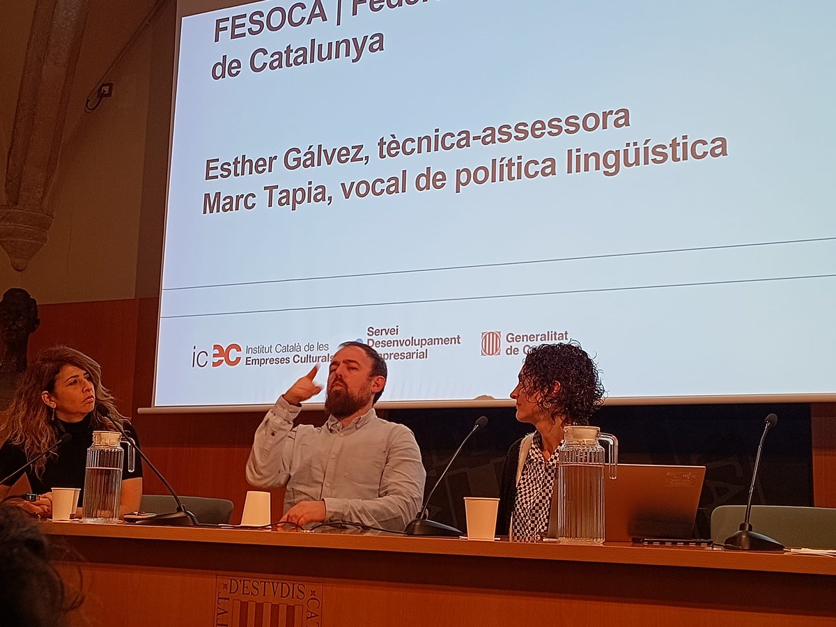 FESOCAinfo's tweet image. Assistència a la jornada "L'atenció a la #discapacitat en l'àmbit cultural" per visibilitzar el dret a la cultura #accessible de les #personessordes que es comuniquen a #LSC. @llenguacatalana @bibliotequescat @cultura_cat @CulturaDIBA @gencat