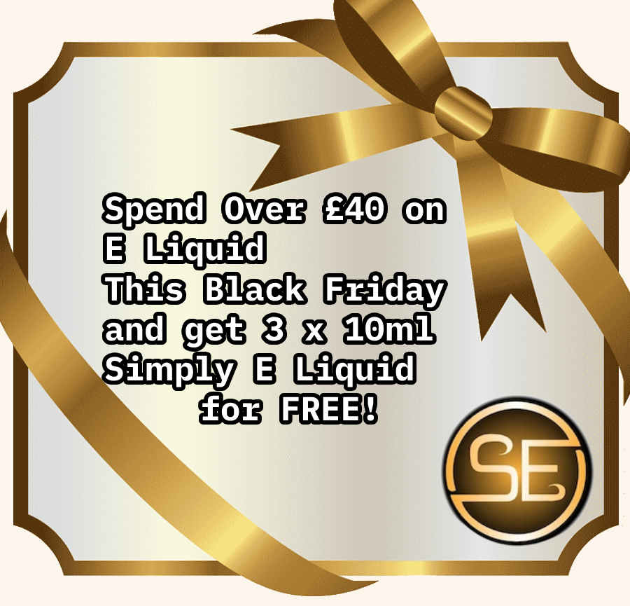 It's Black Friday Weekend 💥

simplyeliquid.co.uk