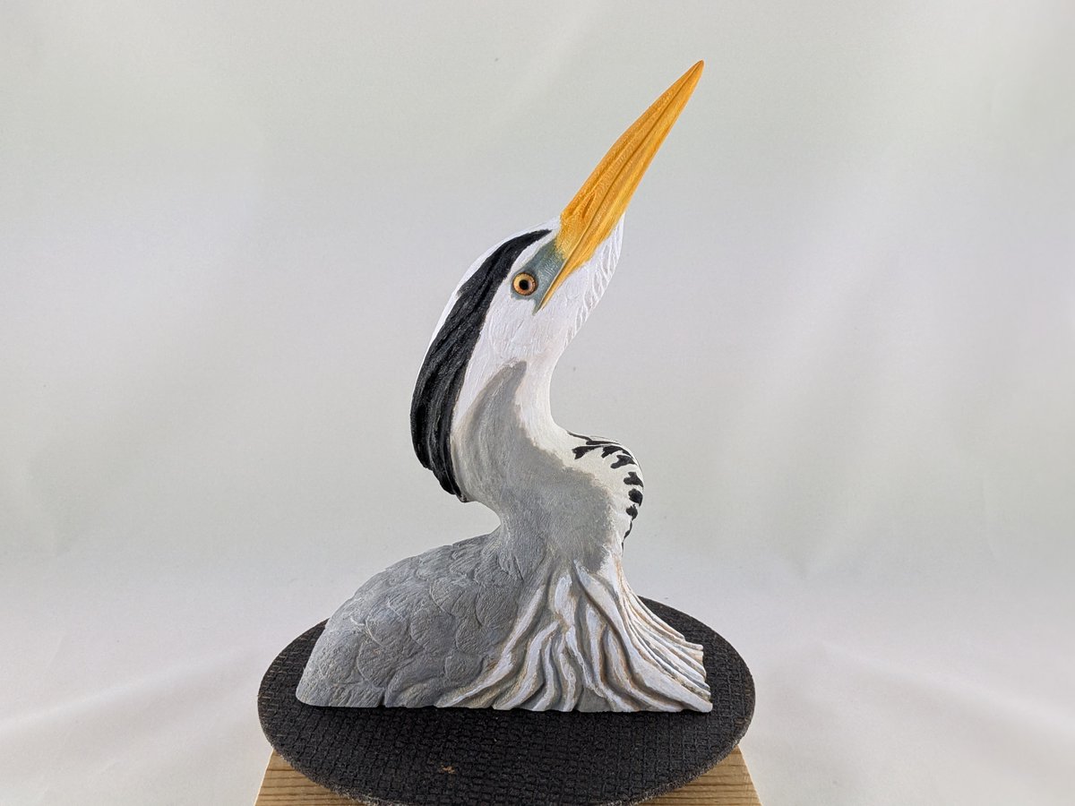 StPirovski's tweet photo. Great blue heron head sculpture
https://t.co/3Ad1tsJhxW https://t.co/6CIKOk7Tjc