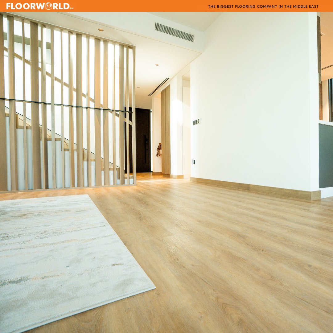 Floorworld's tweet photo. The rich caramel tones and traditional wood grain of Mulled Oak from Gerbur's Aqua Click collection make it effortlessly mimic the authenticity of real wooden floors.

Want this floor too? DM us today! https://t.co/Ud0iGNtHki