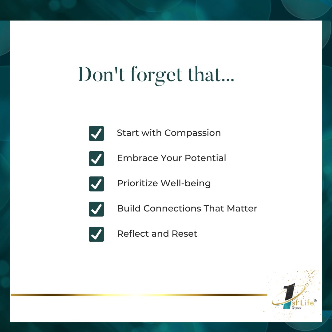 Every day is a chance to grow, lead, and live with purpose. Here's your reminder to:
1️⃣ Start with Compassion – Lead with kindness; it inspires and creates lasting impact.
2️⃣ Embrace Your Potential – Believe in your power to grow and turn challenges into opportunities.
3️⃣