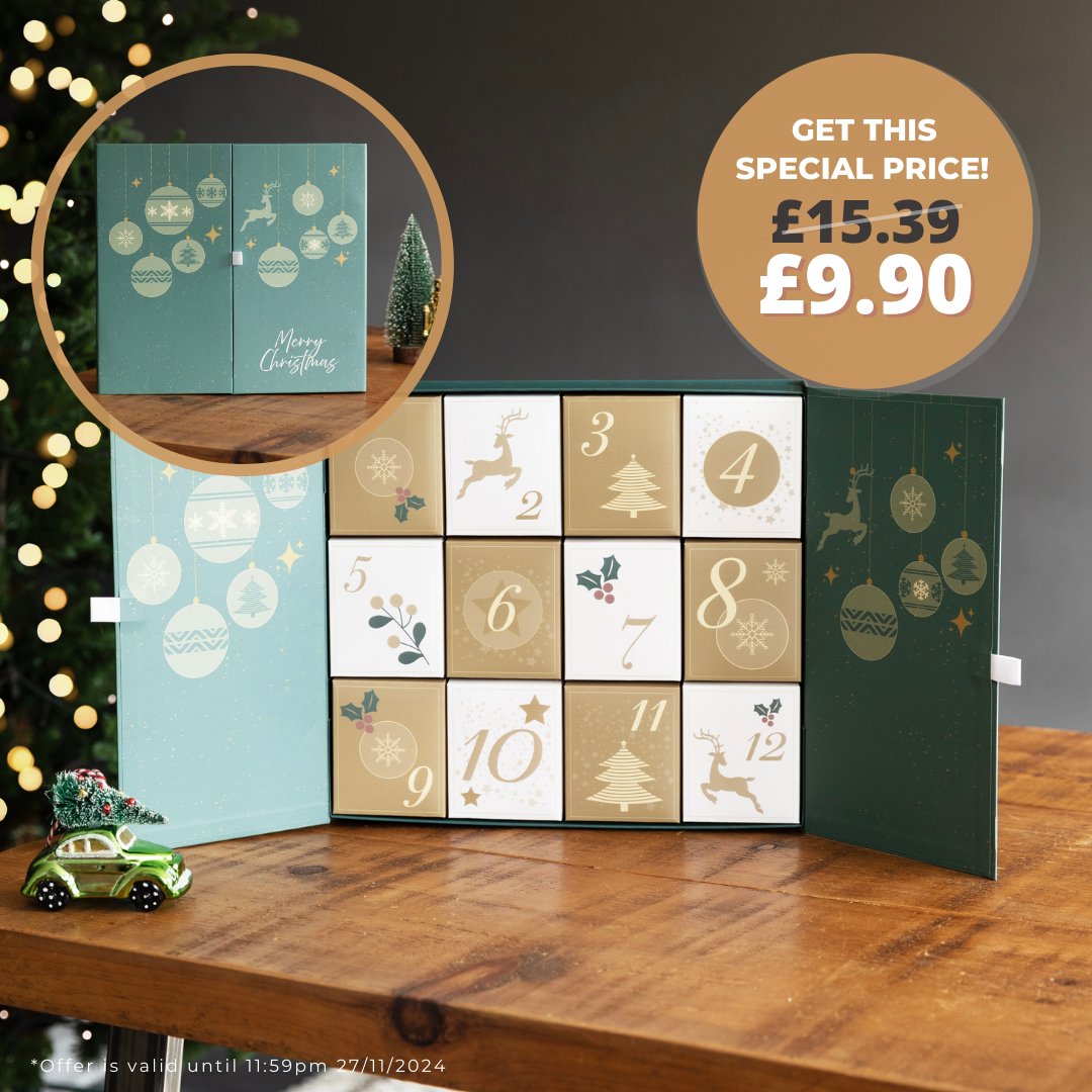 tinyboxcompany's tweet image. Ending Midnight! Advent Calendars! #AdventCalendars #ChristmasCountdown