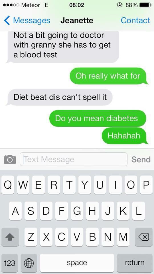 1:1 in MSc Diabetes 🎉 even me ma (Jeanette) learned a few bits 😁