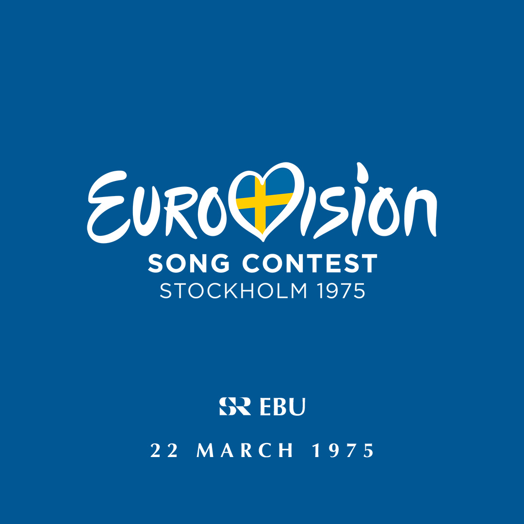 The 20th #Eurovision Song Contest will take place at Sankt Eriks-Mässan in Stockholm on 22 March 1975 🇸🇪 #Eurovision1975
