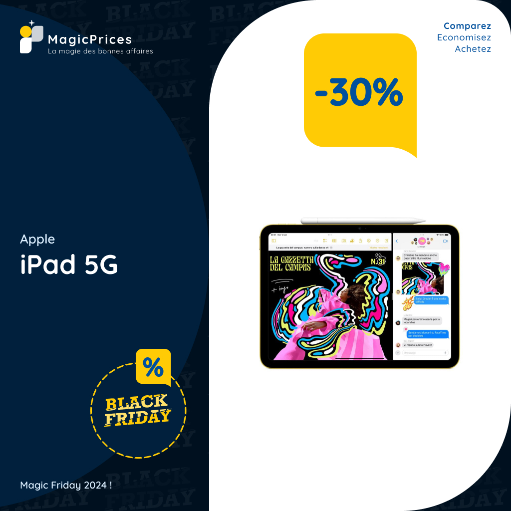MagicPrices's tweet photo. Les bons plans sont là ! 🎉 
Découvrez nos produits incontournables à prix cassés 🔥 Ne ratez pas l'occasion de faire des économies incroyables ! 💸 
Cliquez vite pour trouver le meilleur prix ➡️ https://t.co/GukRR0X4WQ
#BlackFriday #MagicPrices #BonsPlans https://t.co/Kj0JihdAaq