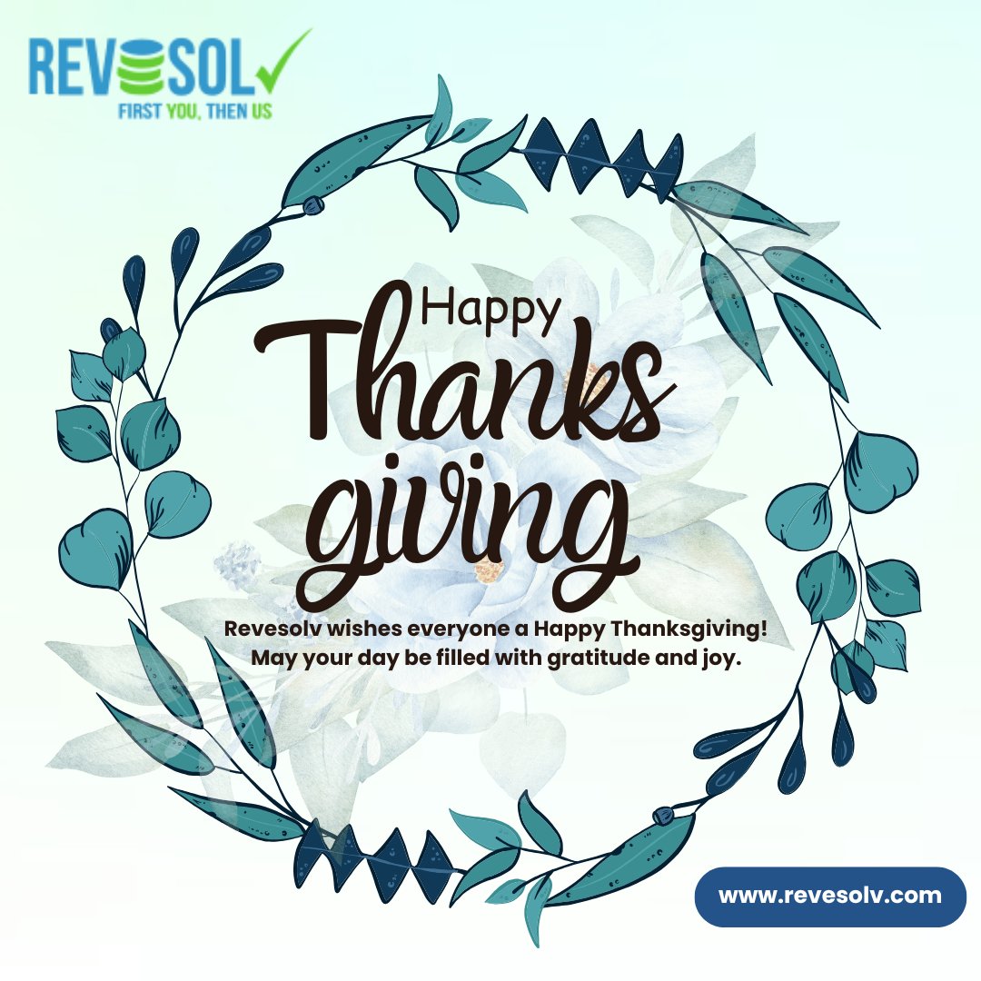 Revesolv1's tweet image. Revesolv wishes everyone a joyful and meaningful Thanksgiving! This is a time to reflect on the blessings we’ve received and express our gratitude. Wishing you all peace, joy, and fulfillment this season. 

#Thanksgiving #Revesolv #FirstYouThenUs