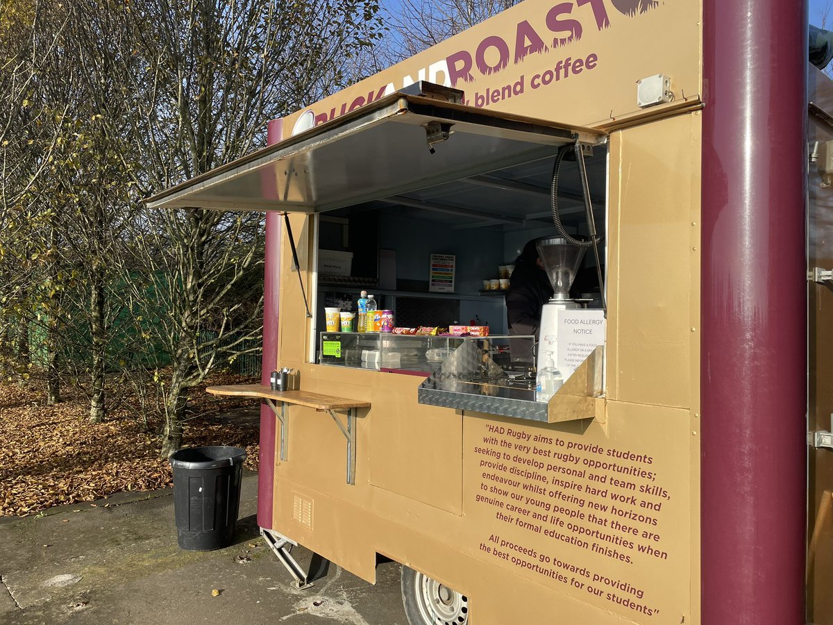 It’s a cold one… Ruck and roast will be open for the two fixtures this afternoon.