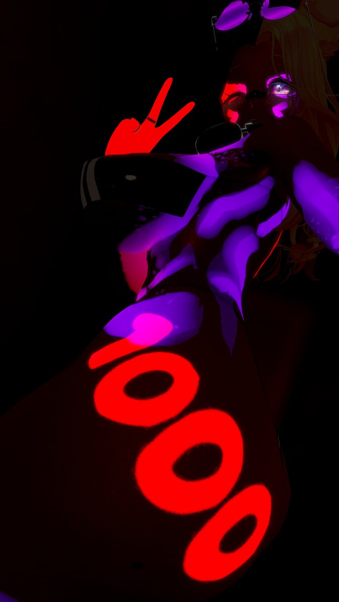 I'm a little late but thank you so much for a 1000 followers!~

Hope I can keep making stuff you guys like seeing💕~

#VRPhotography #VRChat #VRC #VR